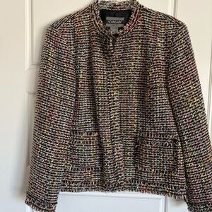 Nouveaux Women's Multicolor Tweed Jacket